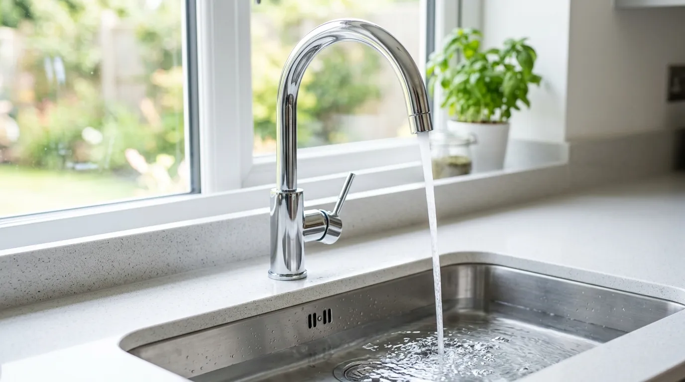 Local Plumbing Master Pros same day plumber fixing a faucet in Cache, UT